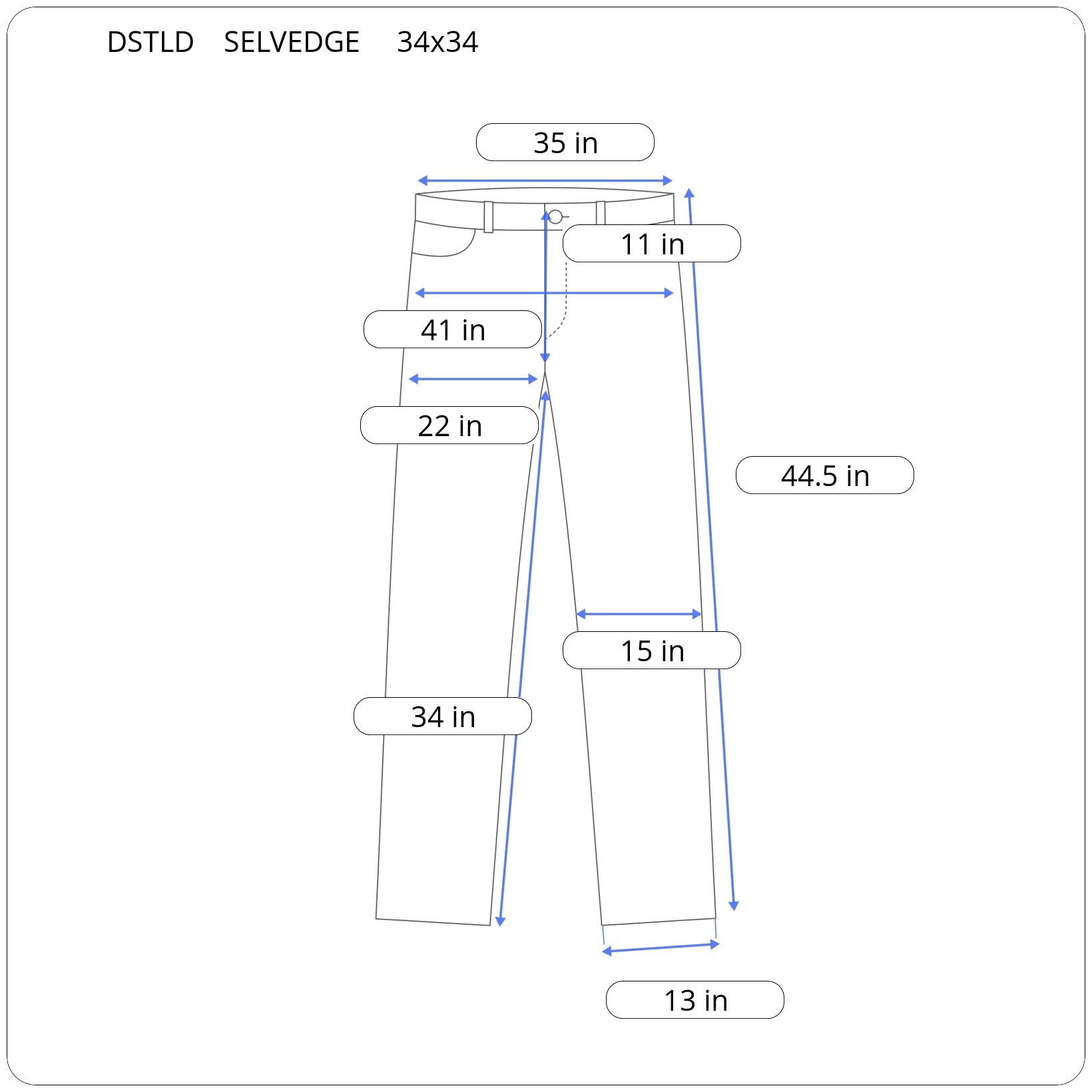 dstld selvedge