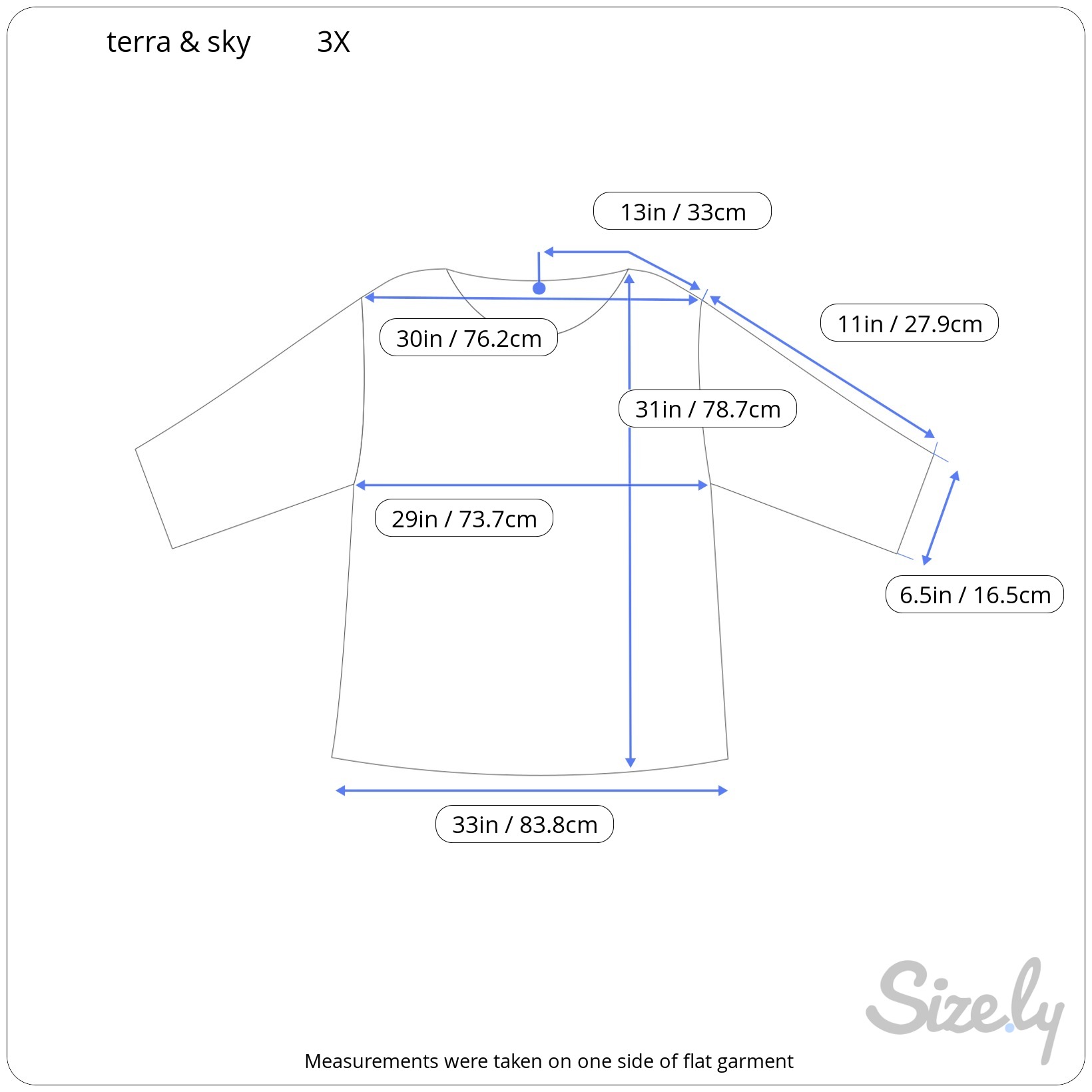 Terra & Sky Woman's Plus 2x 3x 4x or 5x Short Sleeve Color Block ...